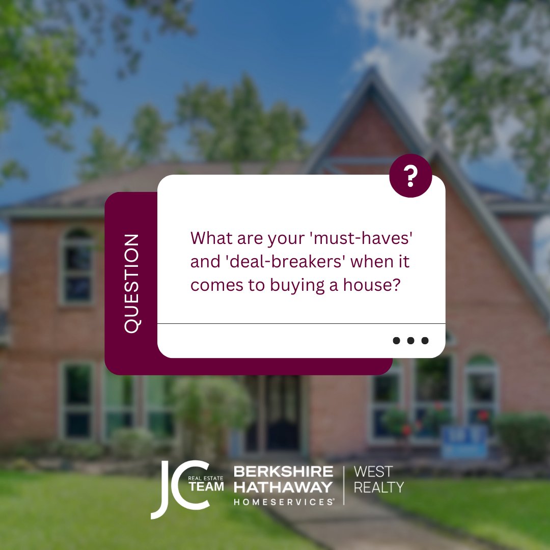 🔑 Planning to buy a house soon? We want to hear from you! 

What are the essential 'must-haves' and 'deal-breakers' on your home-buying checklist? Share your thoughts in the comments! 

#HomeBuyingChecklist  #homeownership #homeownertips #newhomeowner