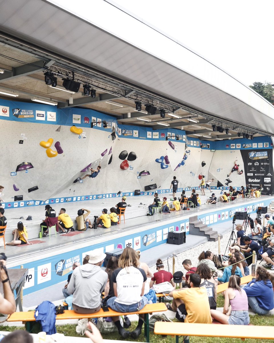 FEHDME's tweet photo. #Escalada 🧗‍♀️🇭🇳 |Honduras retorna después de 12 años a las Copas oficiales del Mundo de Escalada de la (IFSC),  Nuestra Selección Nacional (A) conformada por Pamela Duron y Daniel Merino participaron en la Climbing World Cup (Boulder), Brixen (ITA🇮🇹) el pasado 9 -al 11 Junio 2023. https://t.co/9dFynekyQE