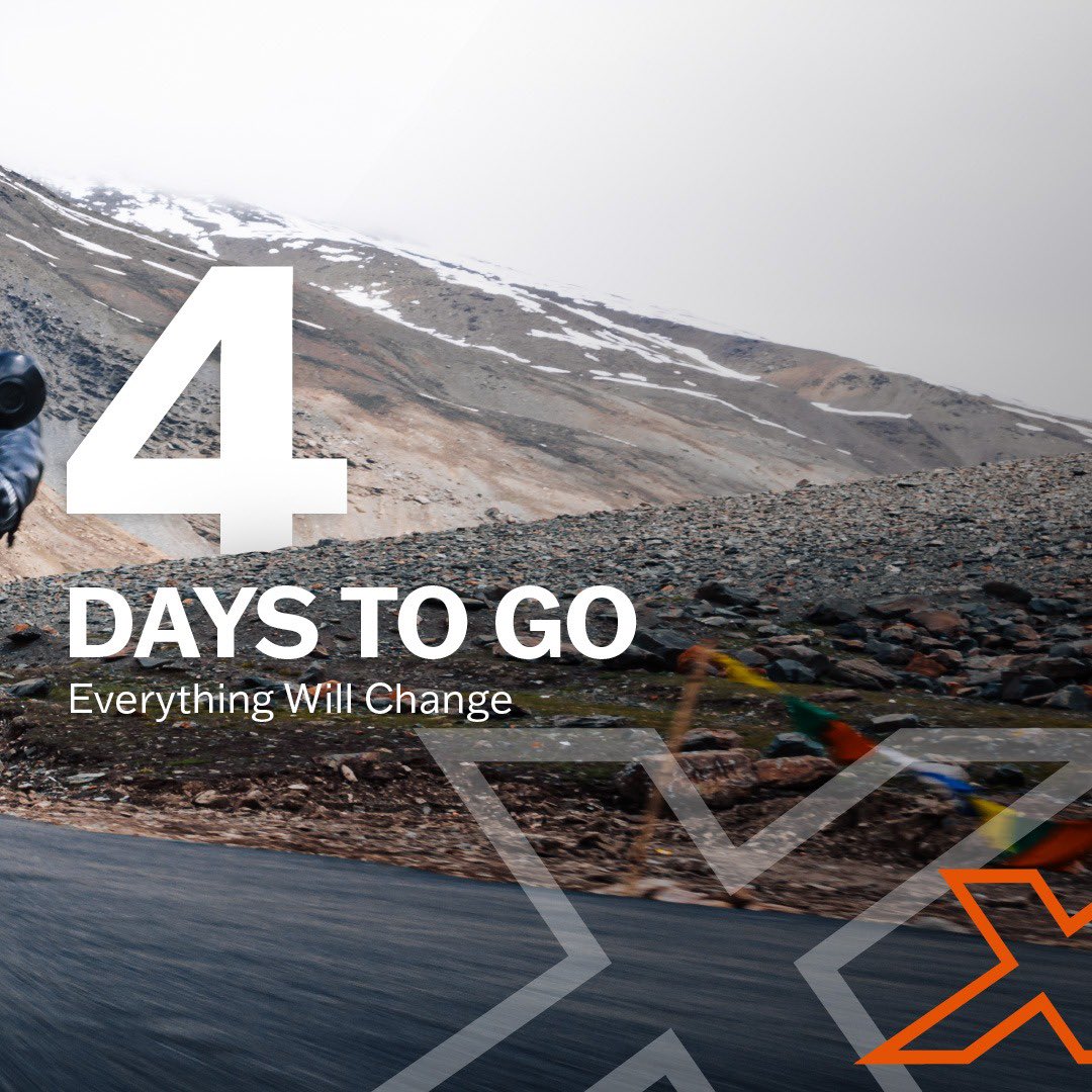 HeroMotoCorp's tweet photo. Just 4 days to go for the launch of the Harley-Davidson X440.
#EverythingWillChange
All pictures shown are for illustration purposes only. Actual products may vary.
#X440 #HD440 #HarleyDavidson #HarleyDavidsonIndia #HD120 #HDIndia #HeroMotoCorp https://t.co/8Iilpb4niv
