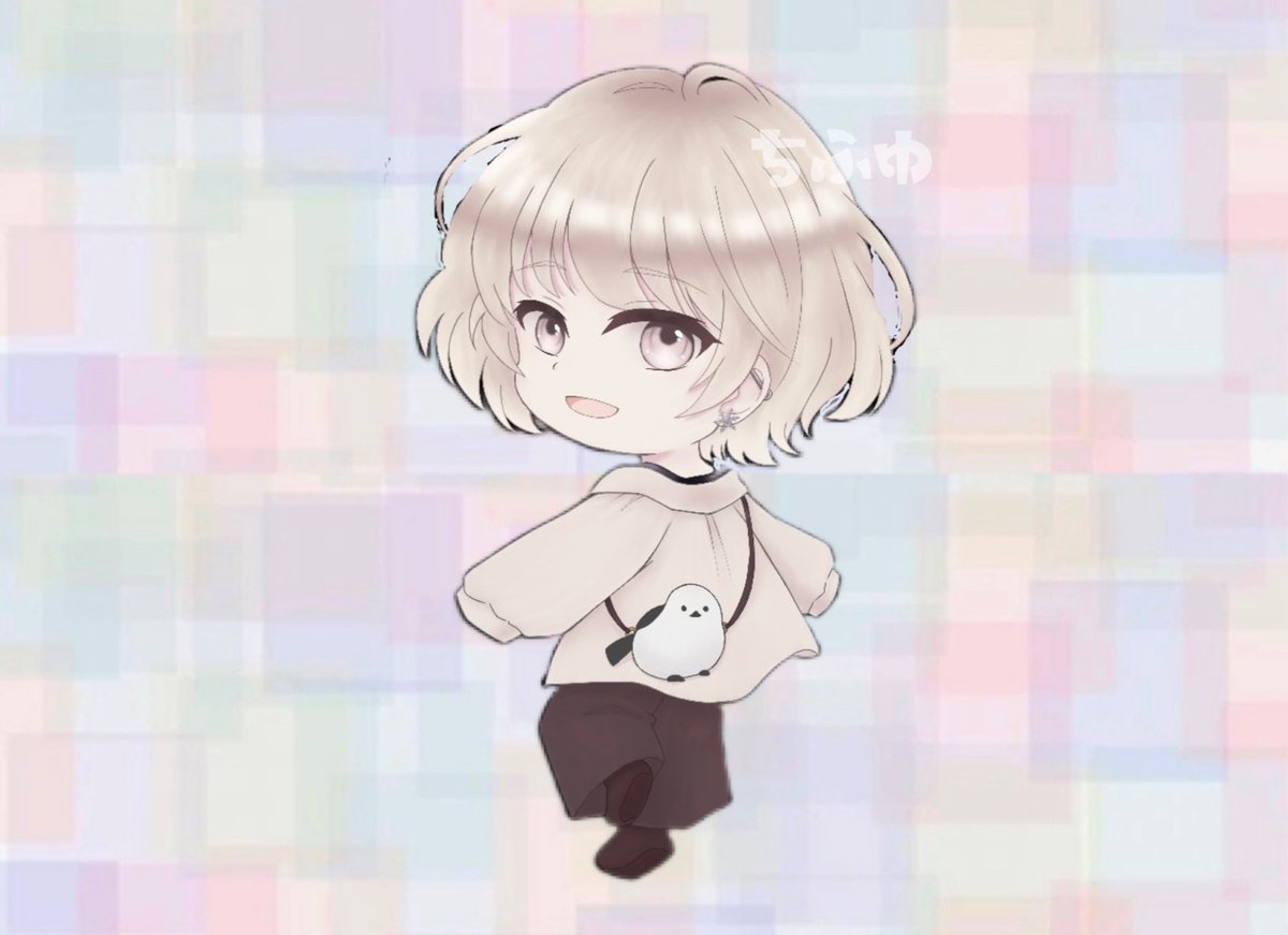 Chifuyu_00_'s tweet photo. 新イラスト（ちびキャラ）

お仕事アカウント
@magami_ringo  ちやん作

・ちふゆ ちびキャラ
シマエナガ
（ポシェット付きver.）

・ちふゆ 単体 ちびキャラ

・シマエナガ 

ぜひ(っ ॑꒳ ॑c)新イラスト
ᒼᑋª⃝જたちもよろしくお願いいたします https://t.co/Pef6jjO7Z8