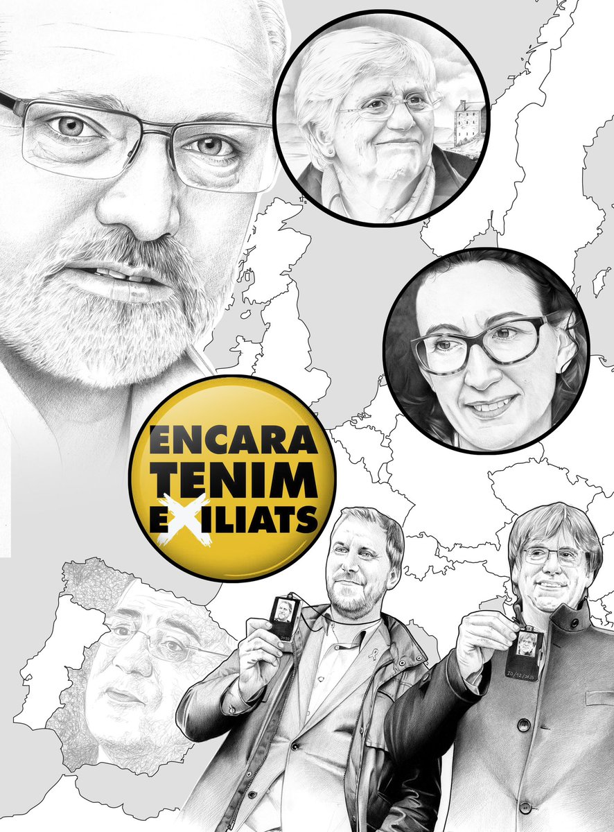 carmeseguracap's tweet photo. Gràcies al @JordiMagria1 per recordar que #EncaraTenimExiliats.
Tingueu en compte @LluisPuigGordi, @toni_comin, @KRLS, @ClaraPonsati i @martarovira que us volem amb nosaltres, que #UsVolemACasa! https://t.co/IHxdAJr3SI