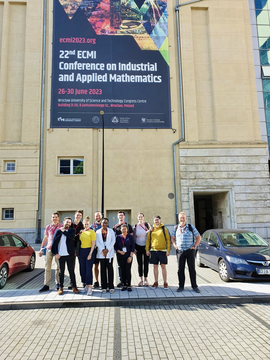 FraunhoferITWM's tweet photo. 🔛 Noch mehr internationale #AngewandteMathematik: Unsere Forschenden besuchen derzeit zusammen mit der @rptu_kl_ld die #ECMI.
Einen Überblick zu den Beiträgen aus KL bekommt Ihr hier: https://t.co/egBk0nUfkj
#mathematik #weknowhow https://t.co/CB4bqhHun8