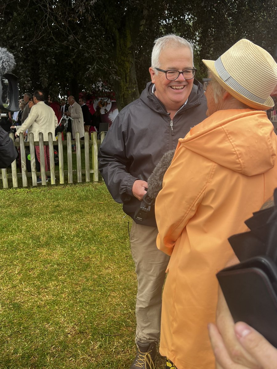 Papping @MikeLiggins at @royalnorfolkshow