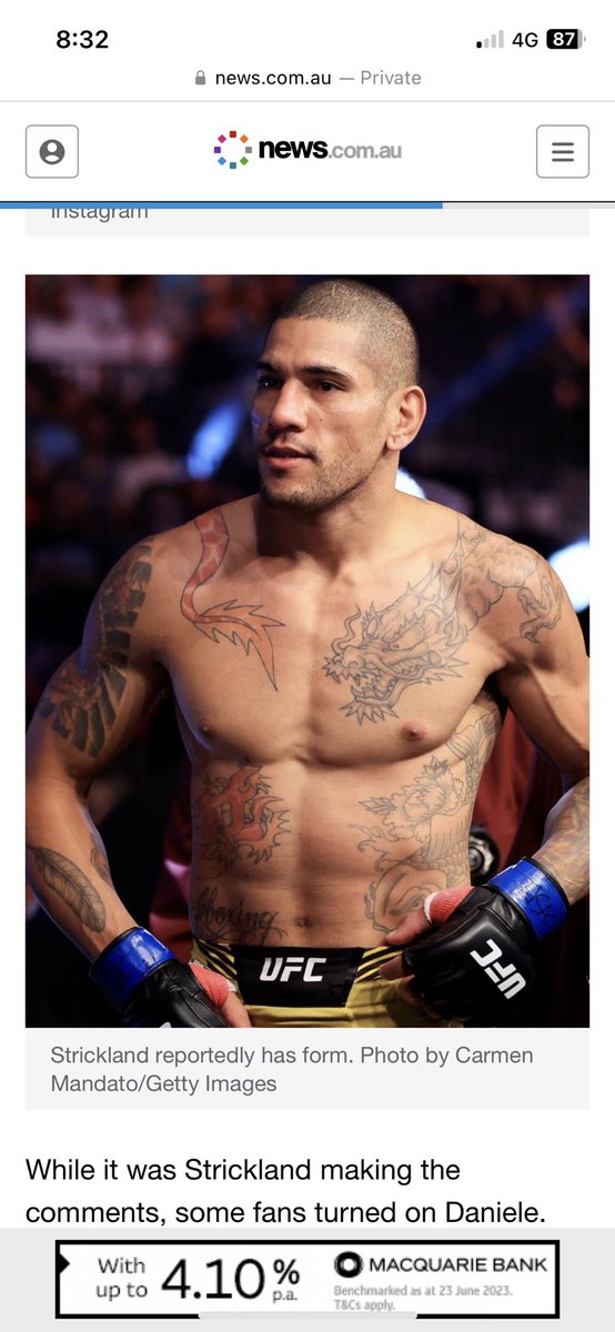 TheJoshParris's tweet photo. @newscomauHQ think you owe Alex Pereira a public apology for this one @ufc @espnmma https://t.co/b7eNsAbqog