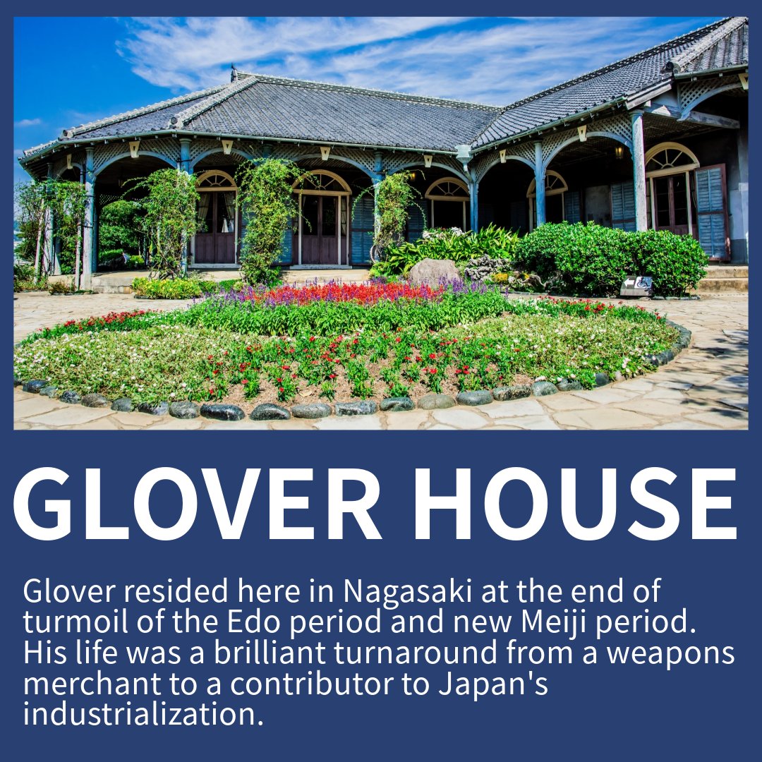 jhistories555's tweet photo. In 1859, Glover came to Nagasaki to sell weapons to whoever wanted to buy them during the Edo period. Then, he shifted his business to coal, brewery, etc. Follow @jhistories
#japanesehistoricalfigures #nagasaki #worldheritage #gloverhouse #gunkanjima #長崎 #グラバー邸 #軍艦島 https://t.co/OBuj6ZetMS