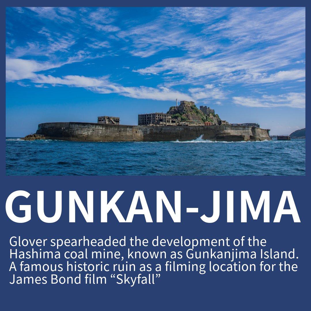 jhistories555's tweet photo. In 1859, Glover came to Nagasaki to sell weapons to whoever wanted to buy them during the Edo period. Then, he shifted his business to coal, brewery, etc. Follow @jhistories
#japanesehistoricalfigures #nagasaki #worldheritage #gloverhouse #gunkanjima #長崎 #グラバー邸 #軍艦島 https://t.co/OBuj6ZetMS