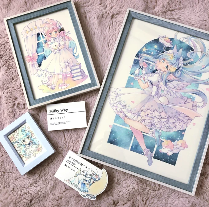 7/1(土)～7/31(月)創作空間caféアトリエ(大阪)さんで開催する #ナイトミュージアム 展に参加します  額装2点とドローイング1点を飾っていただきます(一部販売あり)グッズはポストカードを用意しました お近くの方は是非足を運んで下さると嬉しいです^^よろしくお願いします!
