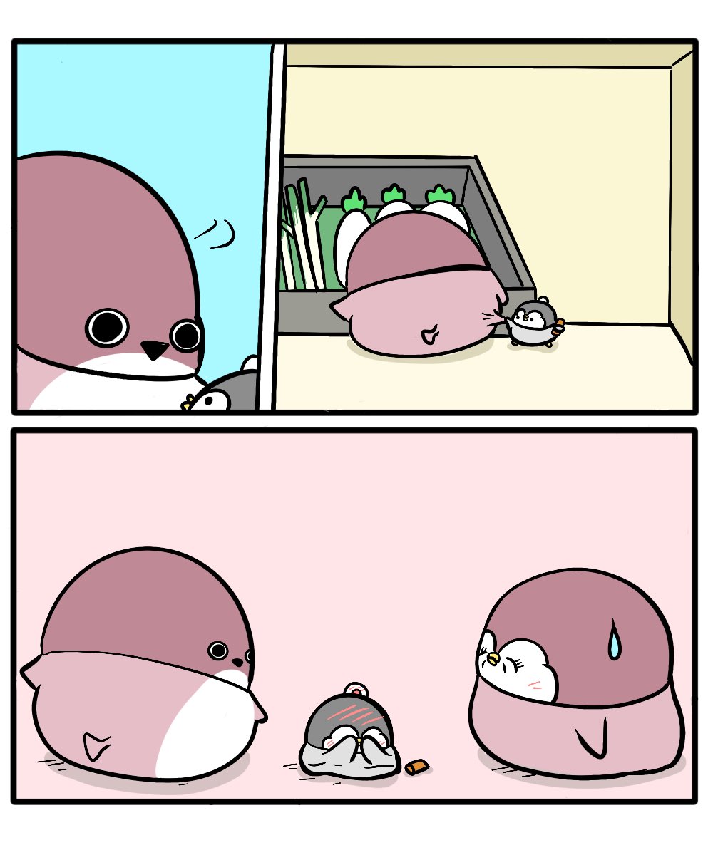 ちゃんぺんとお母さん 「ペン違いでした」 | ペンギンの優しい世界