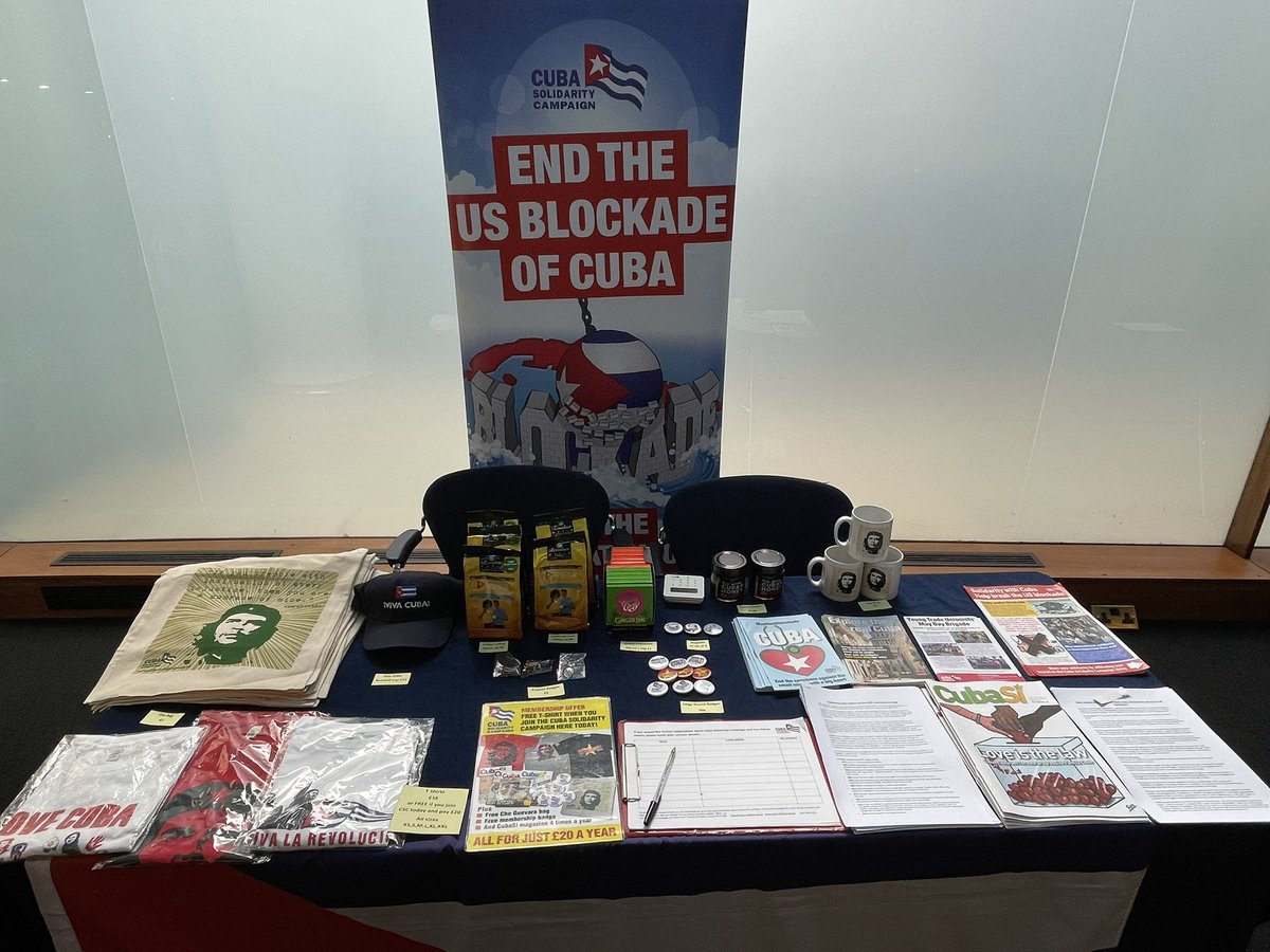 🇨🇺 🌈 We’re all set up at #TUCLGBT conference. 

Come and say hello to find about the work of the campaign, Cuba’s new family code and LGBT+ rights in Cuba.