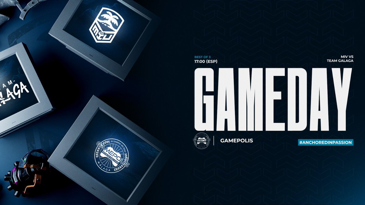 Vamos con todo para la Ronda 3 del #RoadToGamepolis 🏖️

🏆 <a href="/Gamepolis_org/">Gamepolis</a> 
⏰ 17:00
🆚 <a href="/TeamGalaga/">Team Galaga</a> 
📺 twitch.tv/flekitv 

#AnchoredInPassion ⚓️