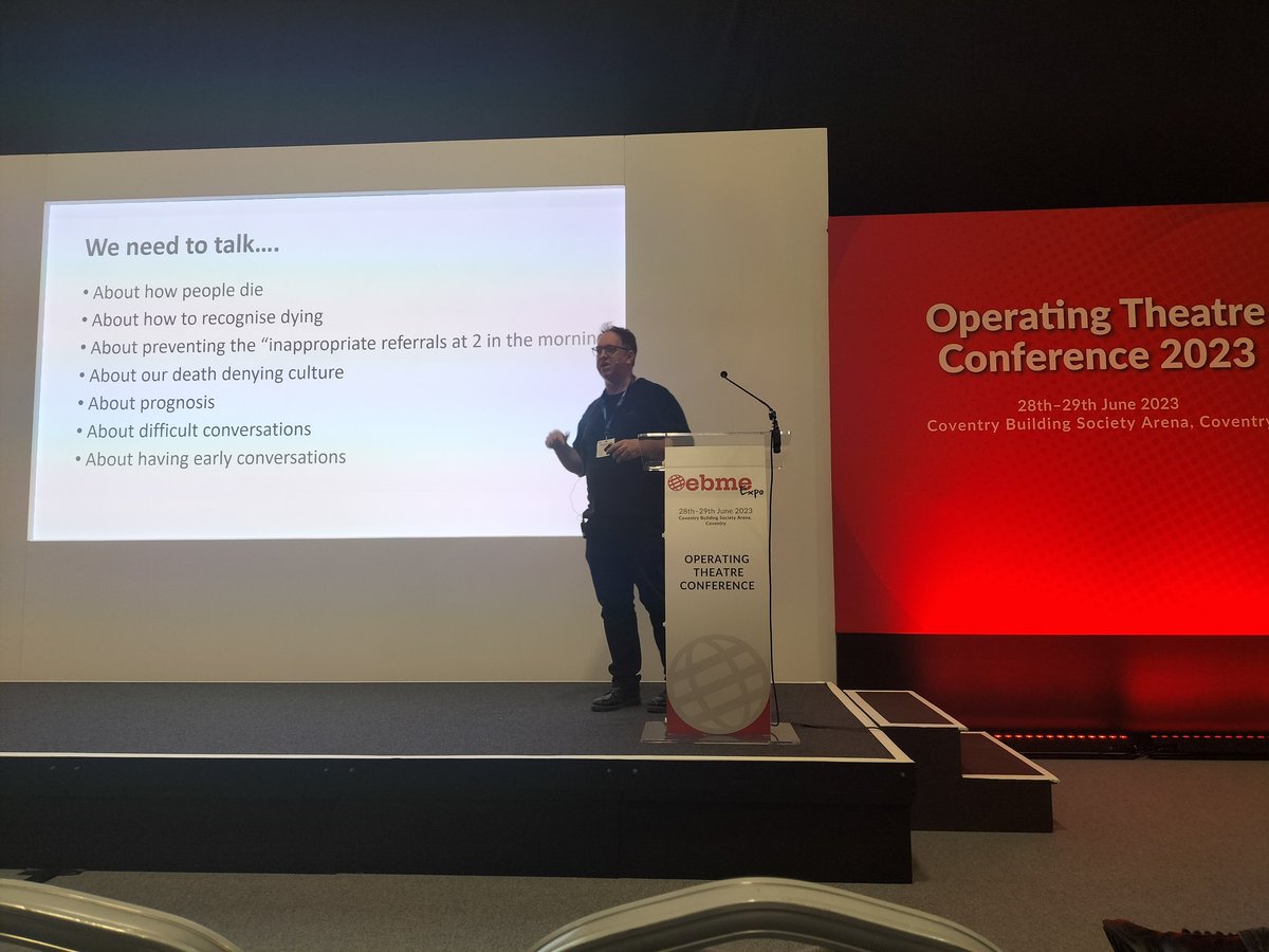 Rob Brothwood (@robbroth79) on Twitter photo <a href="/LawrenceMcCros3/">Lawrence McCrossan</a> with a thought provoking talk around end of life needs and care.
#ebme <a href="/LawrenceMcCros3/">Lawrence McCrossan</a> with a thought provoking talk around end of life needs and care.
#ebme