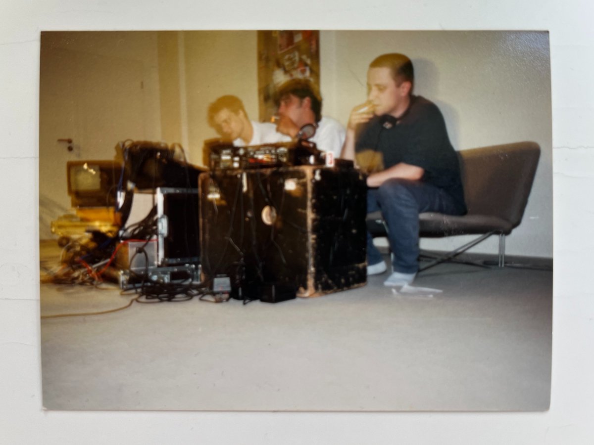 Happy Birthday Peter 📡♾

📷 General Magic &amp; Pita rehearsal (1995)
