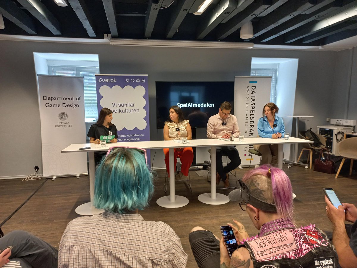 Mana Entezarjo, tematisk rådgivare på Rädda Barnen pratar i " 5 clicks away from a gaming video – political radicalization, resistance, and responsibility" i #Almedalen arrangerat av @Sverok #almedalen2023