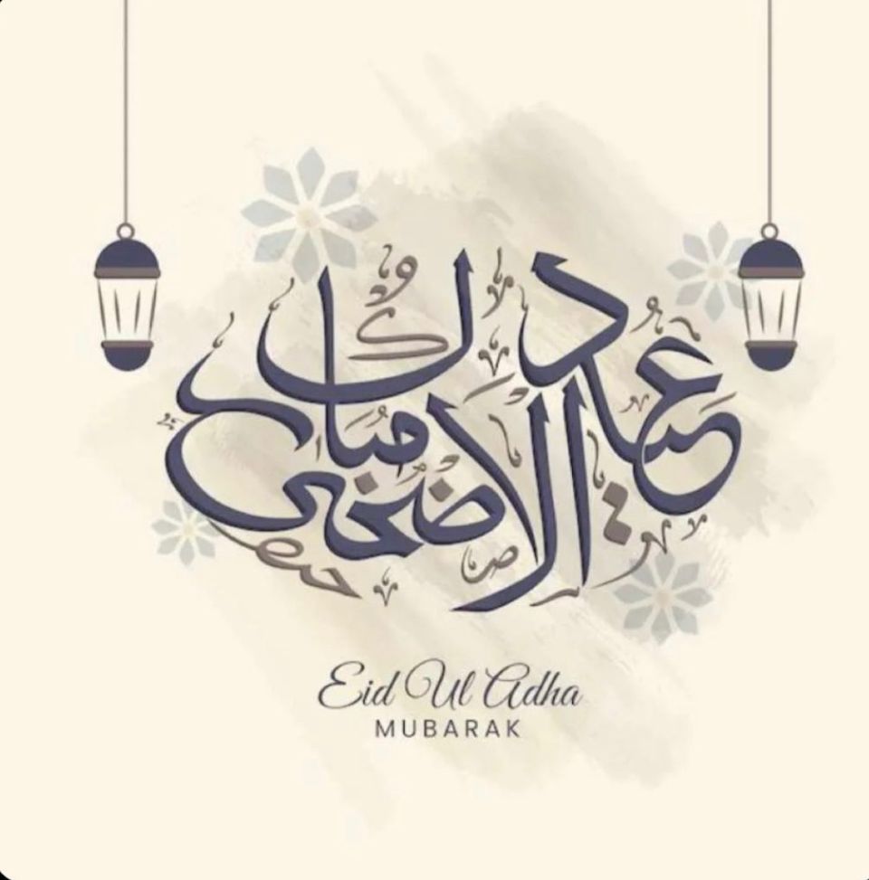HafsaDar17's tweet photo. May Allah Almighty accept all our sacrifices and reward us with a life that is full of happiness and success. A heartiest Eid ul Adha Mubarak to Everyone! https://t.co/kGRd6IC78c
