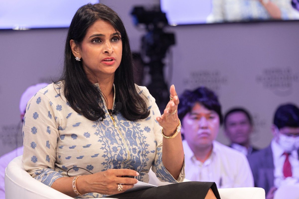 PraavaHealth's tweet image. Our Founder, Chair, &amp;amp; CEO @sqsinha, recently moderated a panel during the @wef Annual Meeting of the New Champions #ANMC23 on healthcare innovations of tomorrow. Watch here! shorturl.at/iopsC