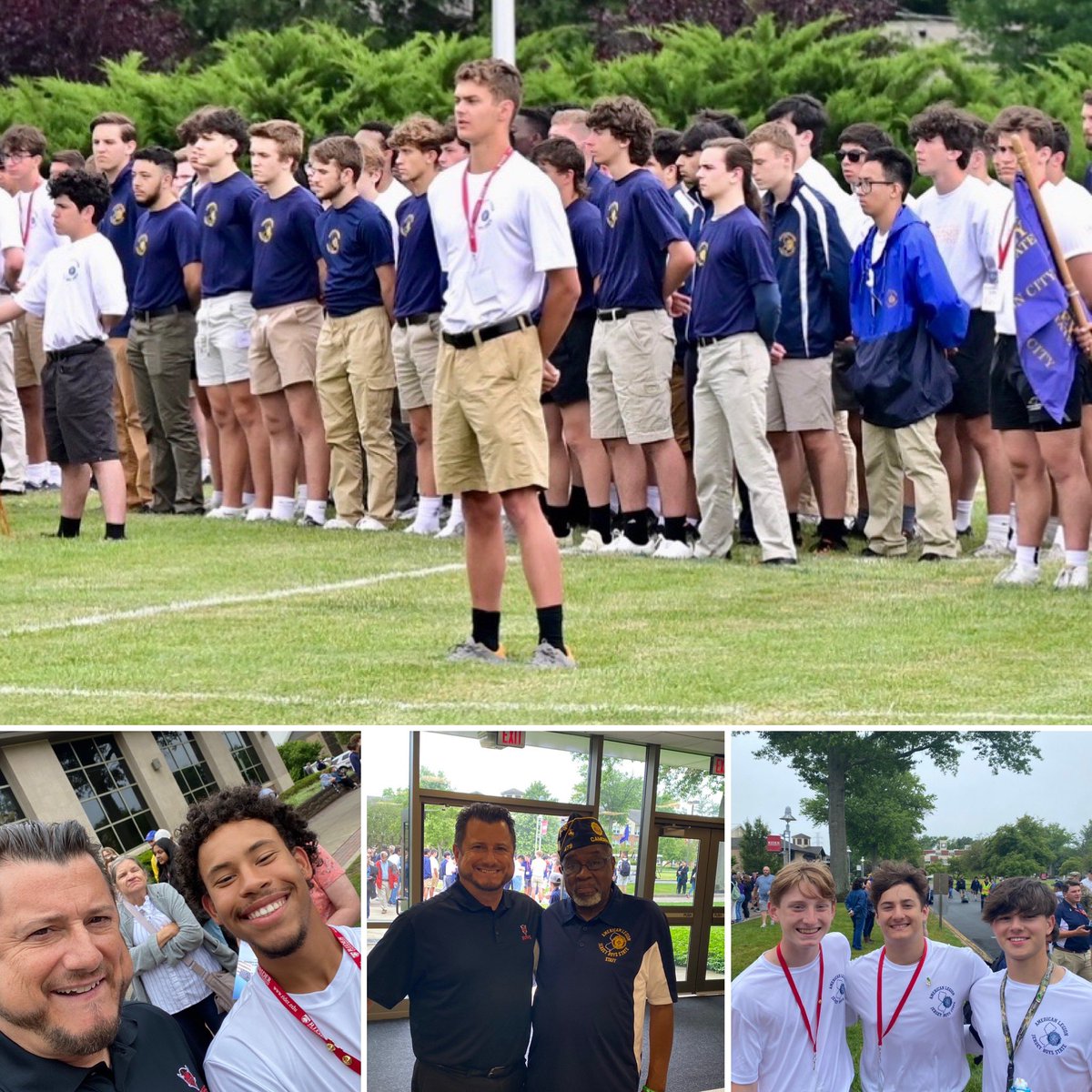 Great work to our young men who attended @ALJBS @RiderUniversity! 🇺🇸 Proud of you Ryan, Joel, Nick, Ty, Andrew, Michael, Om, David, Troy, Jacob, and Sean! #RVPride #BoysState 

I even got to see RV’s own, Mr. Lee!