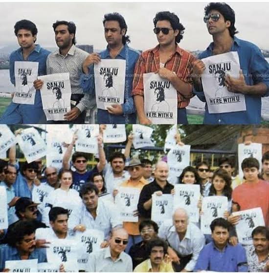 esther_joseph13's tweet photo. Bollywood Came Together To Support Sanjay Dutt Who Had Connections With Underworld n Terrorists…

Also He Was An Accused In The 1993 Blast. 

But BW Couldn’t Speak A Word For Sushant Singh Rajput… 

Hence 
#BoycottBollywood 🔥🔥

Bollywood Reaction In SSRCase https://t.co/W6bVqiLCka