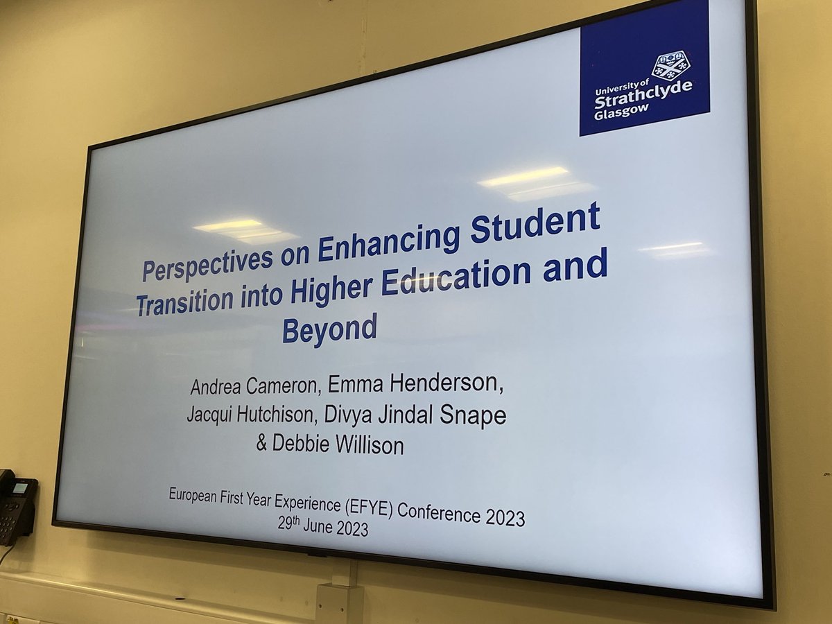 DivyaSnape's tweet photo. Presenting with colleagues at #EFYE conference. Great audience participation. โฆ@TceltIntrโฉ focus on higher education transitions โฆ@AbertayUniโฉ โฆ@dundeeuniโฉ https://t.co/spFDNqd88Y