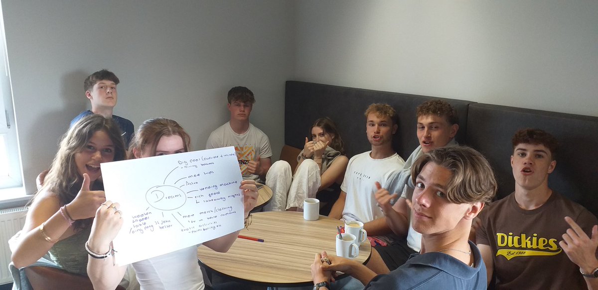 Moving on to part 2 - DREAMS 🌠 What would we love to see? #OratoryEndeavour