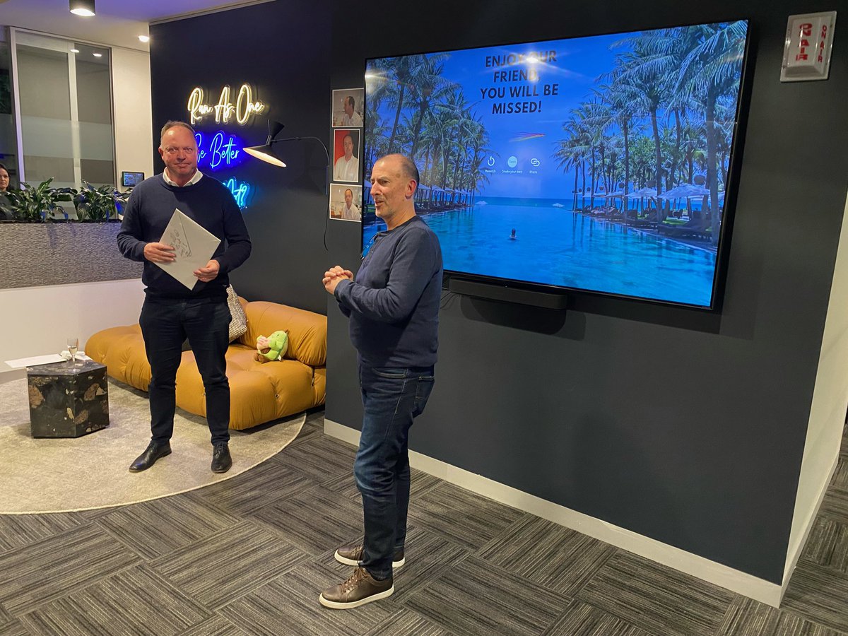 Today was a special day! My last work day ever, and a time to share very special stories and experiences with those who mean the most. 

<a href="/jahenderson63/">James Henderson</a> and Jo Henderson, words can’t express how grateful I am to have been part of the <a href="/DSEGWorldwide/">DSEG</a> family for the past 19 years.