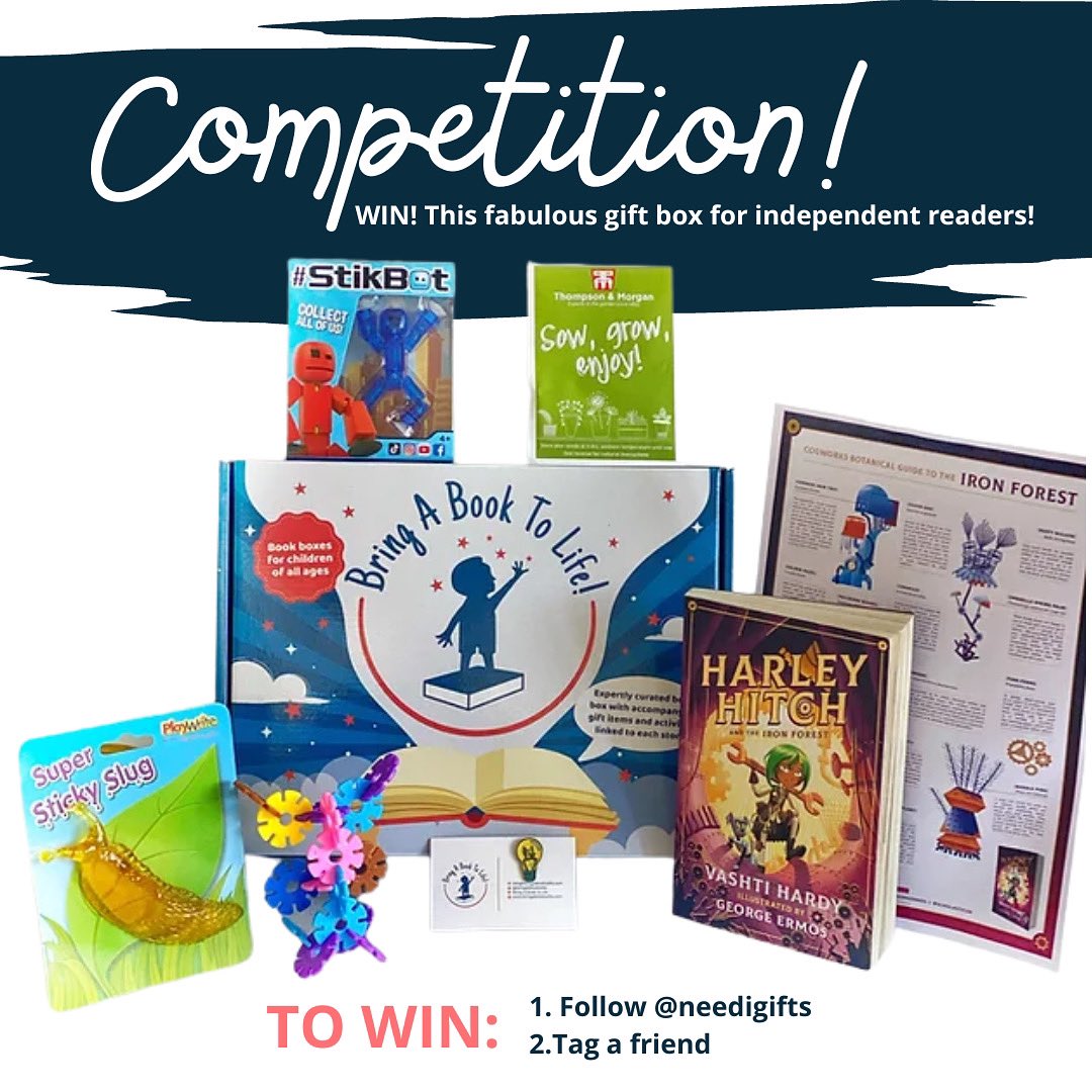 ⭐️COMPETITION⭐️

PARENTS - this one is for you! We’ve teamed up with Bring A Book To Life to give you the chance to win an Independent Reader gift box!

‼️TO ENTER‼️

1️⃣ Follow <a href="/needigifts/">needigifts</a> 
2️⃣ Retweet

T&amp;C’s apply, competition closes midnight 03.07.23

#Giveaway #Competition #Win