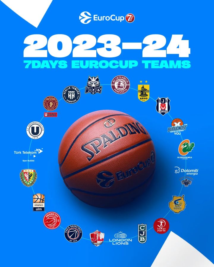 Οι ομάδες του Eurocup για την σεζόν 2023-2024

Ο Άρης θα εκπροσωπήσει την Ελλάδα

#ARIS #ARISBC #Eurocup #BasketLeague #Euroleague