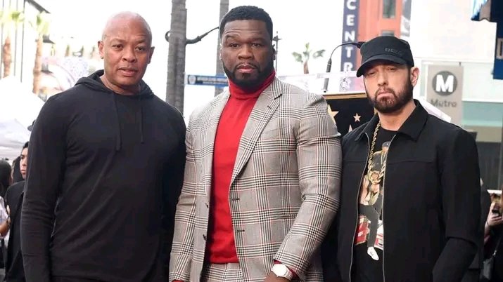 Three big hip pop monsters @Eminem @50cent @drdre
CONGRATULATIONS TO @drdre on #hollywoodwalkoffame class of 2024 another win for hip pop well deserved CONGRATULATIONS 🎊 once more @drdre