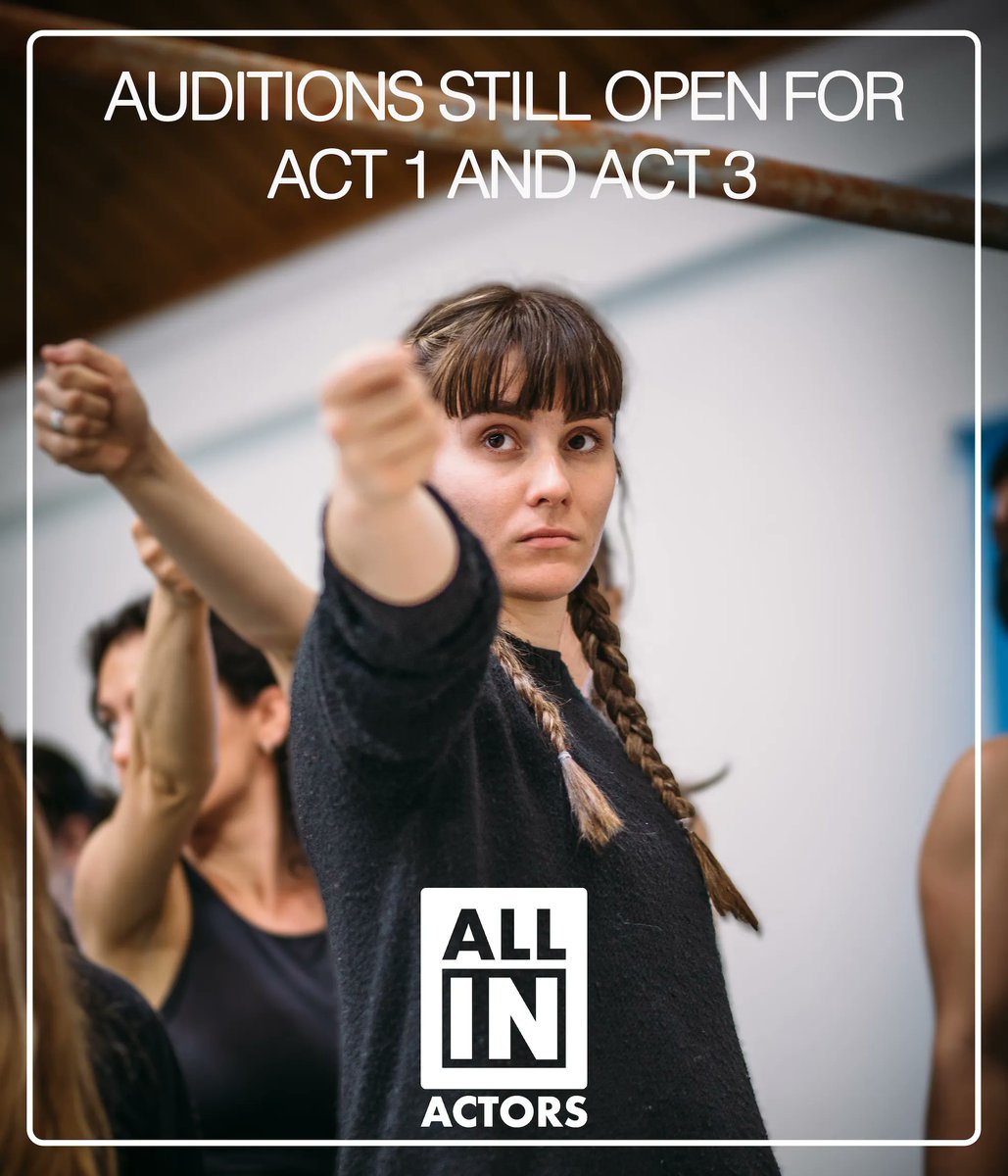 We understand the importance of striking a balance between training and life, so we have designed two courses that enable you to work alongside the intensive training.

There is still time to apply to either of our Act 3 or Act 1 courses. 

#Acting
#Training
#Performance
#Drama