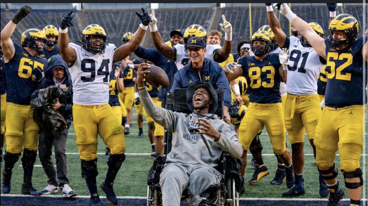 We got you 🙏🏼 #GoBlue 〽️