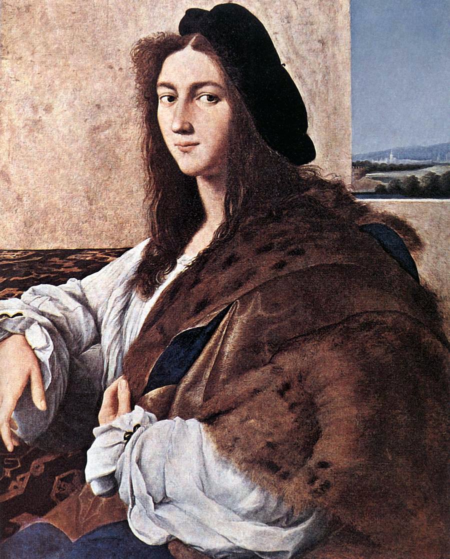 This is the most important painting missing since WWII: Portrait of a Young Man by Raphael. Stolen from Poland by the nazis. Some people, including me, still think the painting survived the war instead of being burned in a saltmine. Someone must know something...