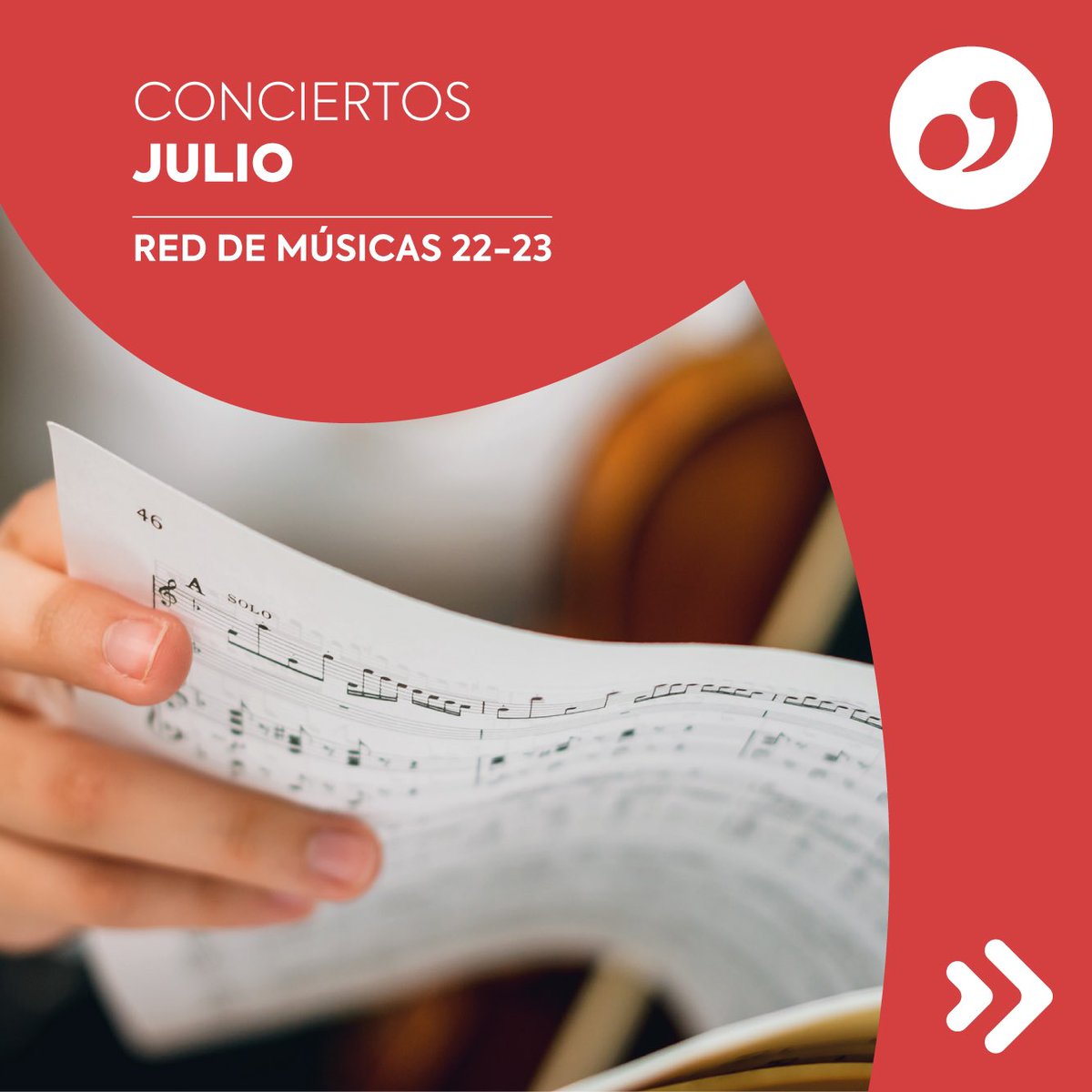jmspain_'s tweet photo. Disponible la programación de #julio de #RedDeMúsicas 🎶

👩🏼‍💻 También podéis consultarla en nuestra web https://t.co/fntfTsEoIQ

#juventudesmusicales #jmspain #conciertos #music #jóvenesmúsicos #jóvenesintérpretes #música #talento #conciertosespaña https://t.co/5QLoJVEZIM