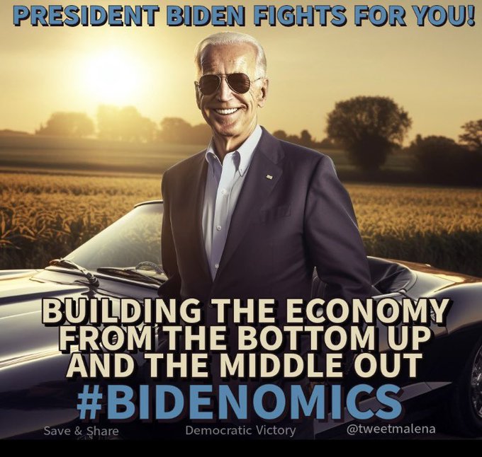 President Biden gives a speech on BIDENOMICS in Chicago. He shows that Reaganomics was a complete FAILURE! Dark Brandon strikes again! FDR #morningjoe #TheView #DeadlineWH