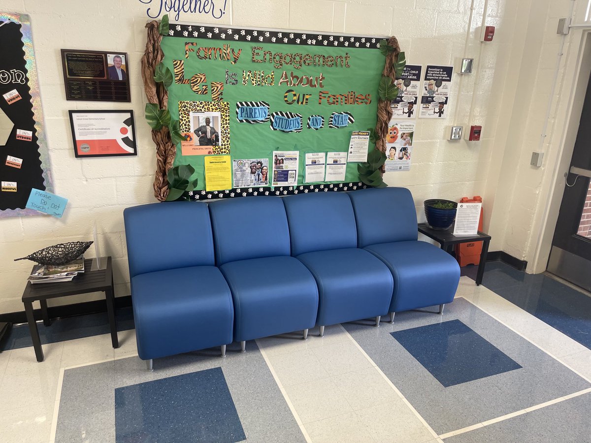 And now it’s LGE’s turn! Their new furniture has started to arrive &amp; the front office looks amazing. Thank you HCBOE and our community inspired strategic plan for prioritizing this growth and replacement initiative! ⁦<a href="/Sparkle16076309/">Sparkle Smith</a>⁩ ⁦⁦<a href="/HenryCountyBOE/">Henry County Schools</a>⁩ @LGE_HENRY