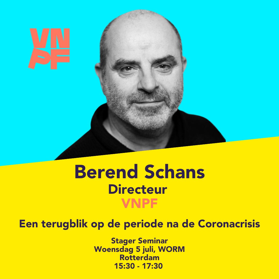 Na de Corona crisis is de branche meteen met volle kracht in de hoogste versnelling uit de startblokken geschoten. Misschien een goed idee om toch eventjes achterom te kijken met VNPF directeur Berend Schans, nu de mist op begint te trekken.

Meld je aan:
tinyurl.com/3cht8cep
