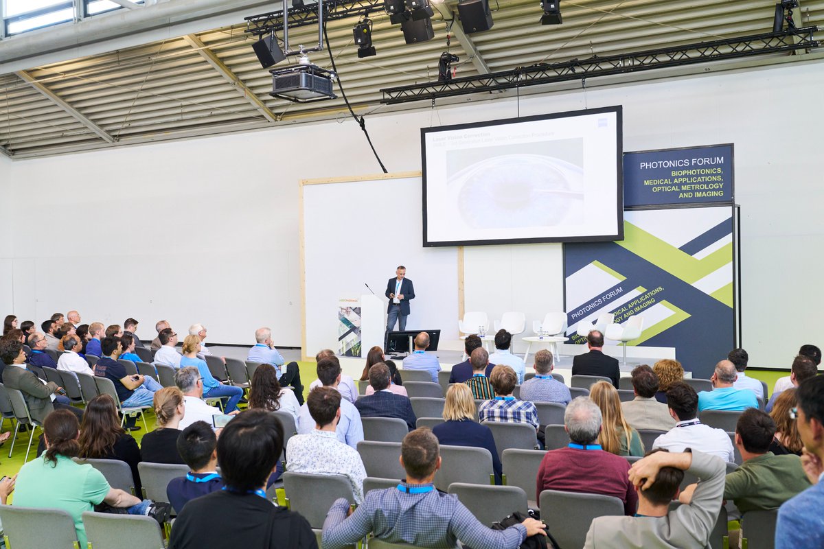 PHOTONICSWORLD's tweet photo. Join #LASERWorldOfPHOTONICS Biophotonics & Medical Applications
2:40 p.m. – hall Hall B2/ B2.248
Session: EKSPLA high repetition rate tunable nanosecond lasers and their application in photoacoustic #microscopy,
by Giedrius Kudaba, #EKSPLA
https://t.co/PDg99NmLqN
#lasersystems https://t.co/rWvqUPA8A5