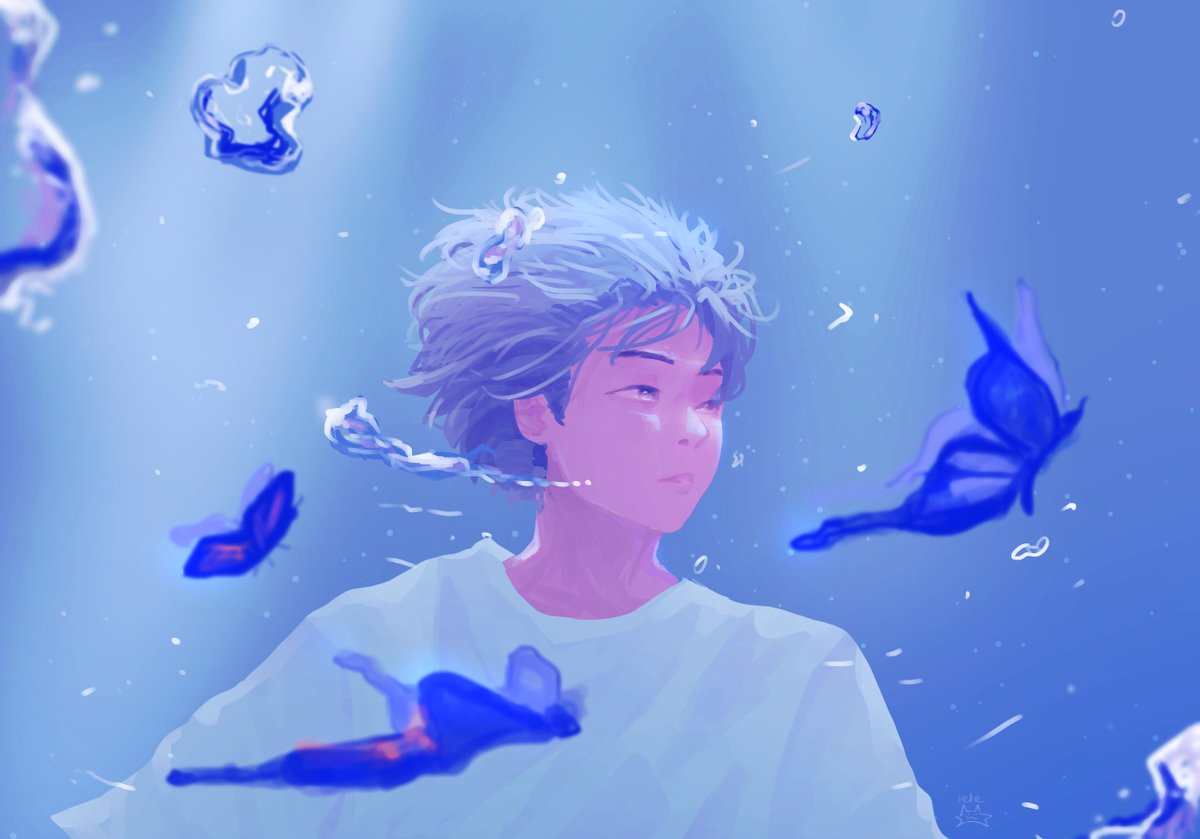 leleartchive's tweet photo. drowned in blue https://t.co/YfSXcnRssZ