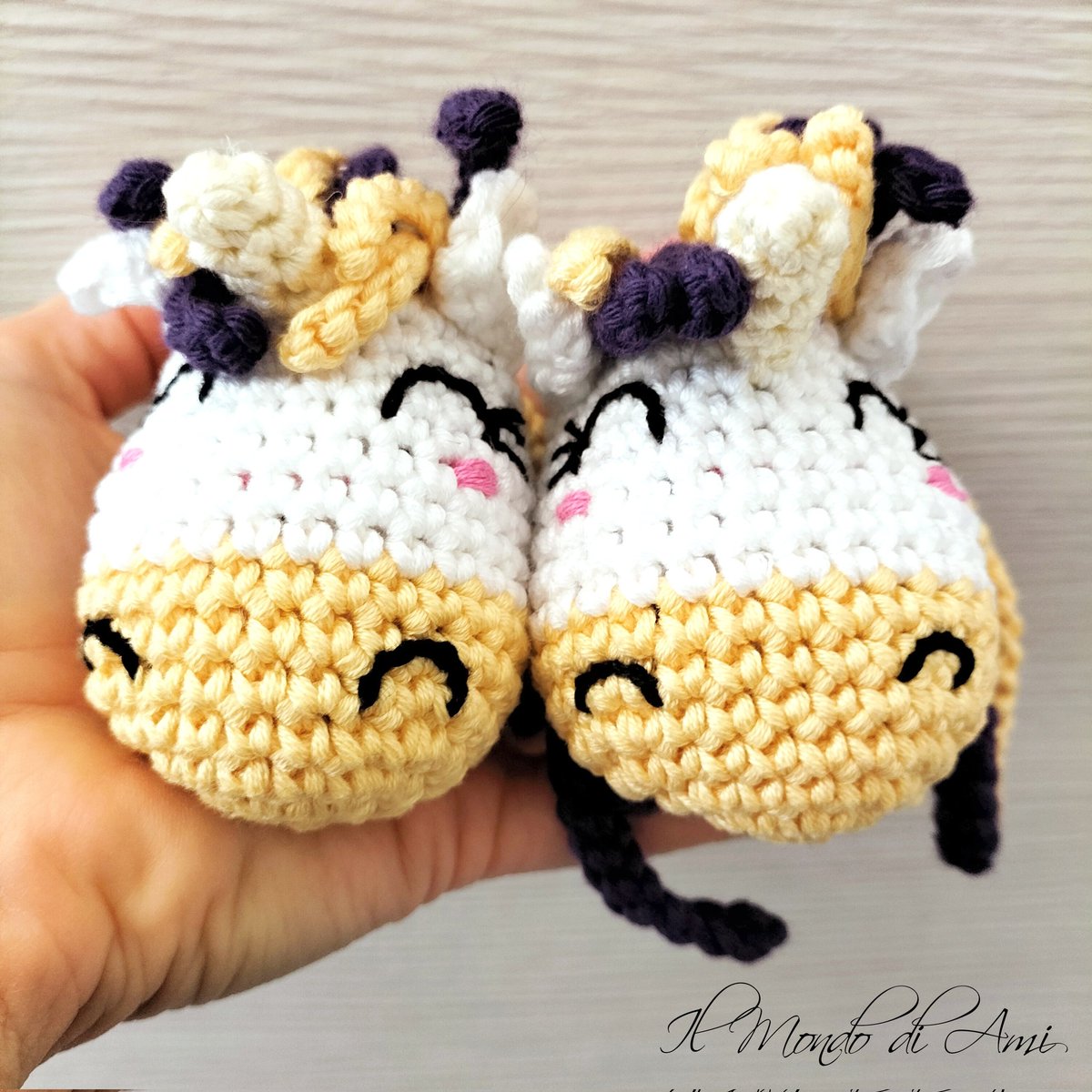 ilmondodiami's tweet photo. Portachiavi 🦄🌈
-
#unicorno #unicornlection #unicorn #portachiavi #amigurumi #handmade #crochet #fattoamano #uncinetto #ganchillo #cotone #cotton #dropsfan #dropsyarn #dropsdesign #garnstudio #dropsmuskat #originaldesign #withoutpattern #freehandmade https://t.co/NIkCwynDy7