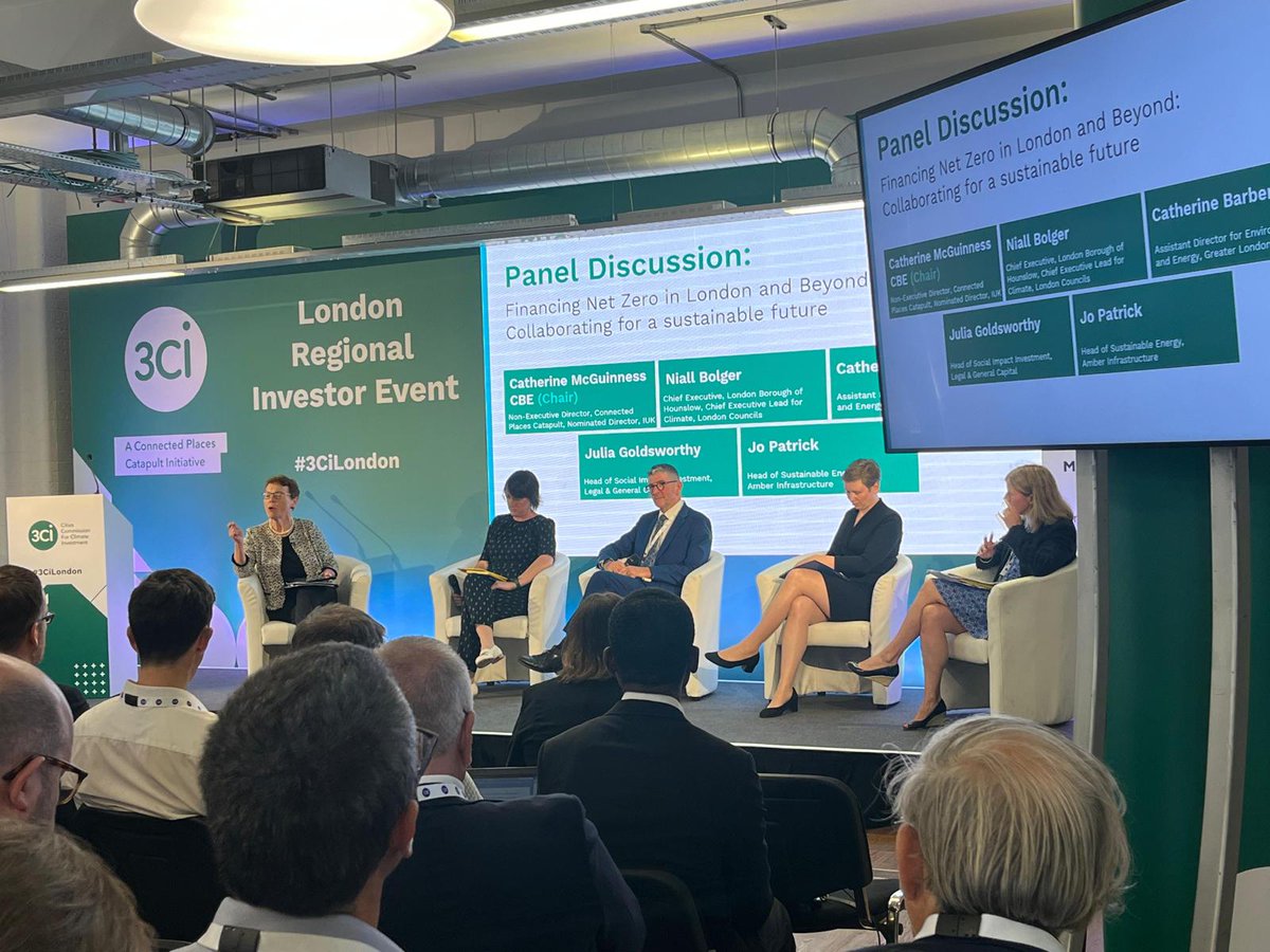 Next up, our panel discusses how to get the money we need into the sector as quickly as possible. It is vital councils set clear expectation on what investment is needed.

'We can only achieve scale rapidly if we combine private sector money with public sector money.'

#3CiLondon