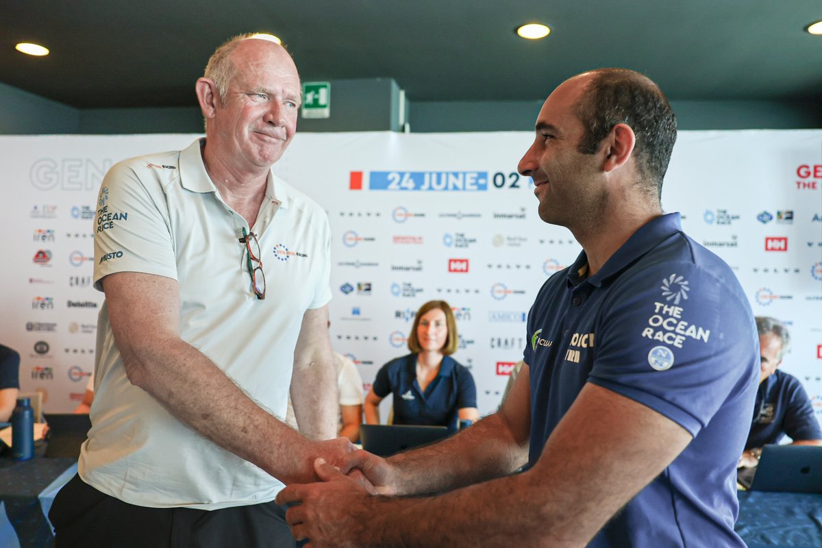 theoceanrace's tweet photo. Such an emotional day for the entire @11thHourTeam as they were crowned winners of the 14th edition of The Ocean Race 👑

#TheOceanRace https://t.co/Hb2t3IEdGy