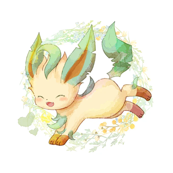 リーフィアちゃん