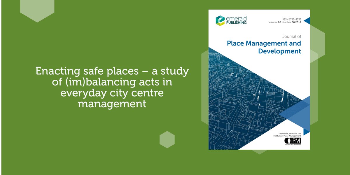 Urban safety: actions make places secure. This study reveals caring, countering rumours, collaborating across sectors shape safe cities. Managers’ definitions shape security. Learn more here bit.ly/3Xt2tVU #Liveablecities #BuildingBetterFuture @ServiceM @lunduniversity
