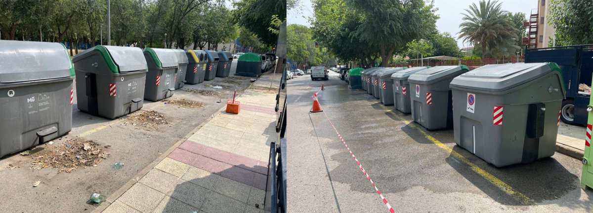 mucsostenible's tweet photo. Arranca el plan Recupera en los Barrios de #SantiagoElMayor, #Vistalegre, #SanBasilio y la Pedanía de #SantoÁngel
Tareas de:
👉🏻 Recogida de enseres
👉🏻 Reparación de papeleras
👉🏻 Baldeos
👉🏻 Desbroces
👉🏻 Limpieza puntos de contenedor
👉🏻 Limpieza de puntos negros
#PlanRecupera https://t.co/2fdggcaJin
