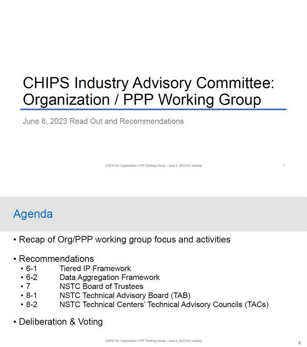 OGAWA, Tadashi on Twitter "=> CHIPS Industry Advisory Committee