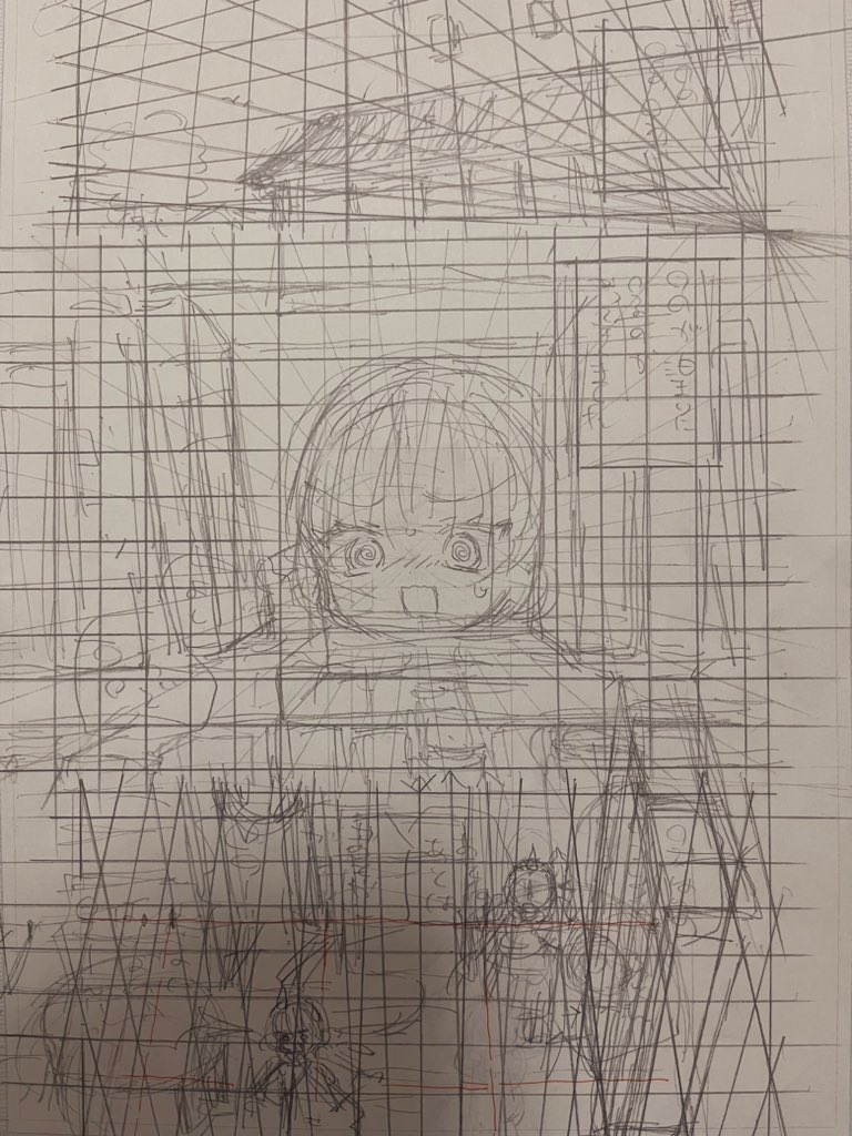 おまけの下描き 