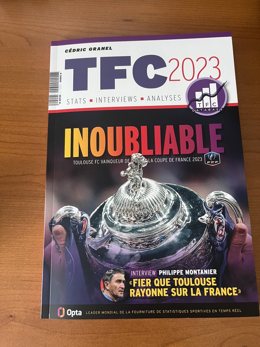 Bien reçu ! Hâte de le lire 👌🏻 <a href="/cedricgranel/">Cédric Granel</a> <a href="/TFCDatabase/">TFC Database</a>