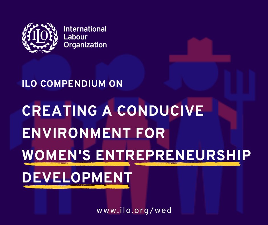 📢Introducing our Newly Released Compendium on Women's Entrepreneurship Development!

Explore our report mapping ILO work on women's entrepreneurship development, identifying real-time challenges and effective strategies for #genderequality.

Find it here: ilo.org/empent/areas/w…