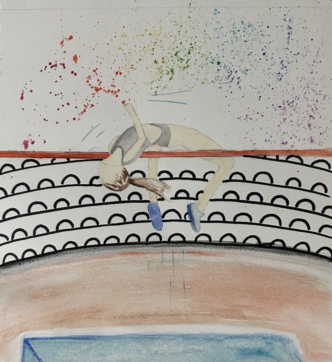 Our students have outdone themselves with their incredible entries for the ISA Sports Design Challenge - we loved the creativity and the unique interpretations of this theme. We're thrilled to announce that Tabitha (Year 11) won for the athletics category! isaschools.org.uk/arts/art/sport…