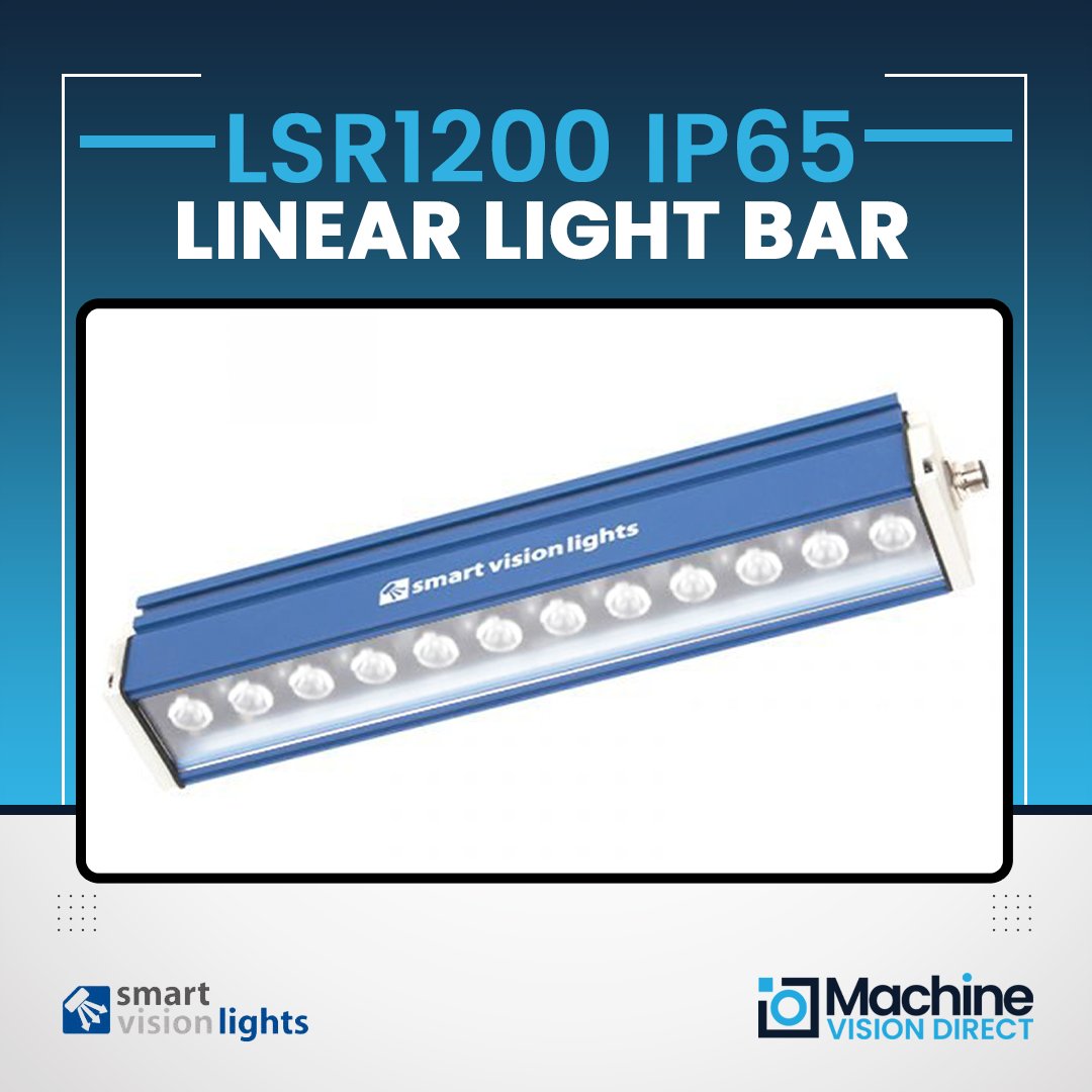 MVDirect's tweet photo. The LSR series is a SmartVisionLink-enabled linear light that can produce over 340,000 lux and is offered from 300mm to 1200mm. Just about any size you could need! Even though the light is SmartVisionLink-enabled, this light can still be dimmed via its analog input if needed https://t.co/NZ8yLPIBLV