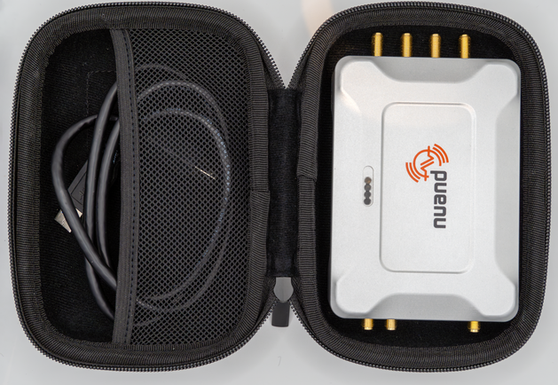 NuandLLC's tweet photo. bladeRF 2.0 micro CNC Aluminum case with carrying cases are now available! https://t.co/XCNQOK2obO https://t.co/QpQBgHvTbh