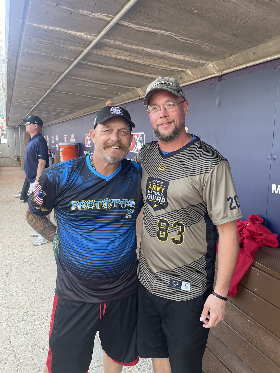 Stillyry's tweet image. Last week’s Celebrity softball game in Lansing ,Michigan